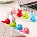 Lovely Rabbit Shape Silicone Viscose Cable Winder